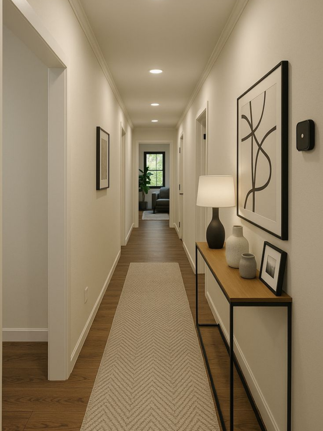 Smart Decor Ideas for Narrow Hallways – Make Small Spaces Look Bigger