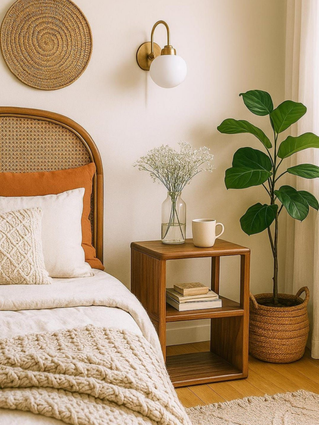 6 Mini Bedside Table Ideas for Small Spaces – Smart & Stylish Designs